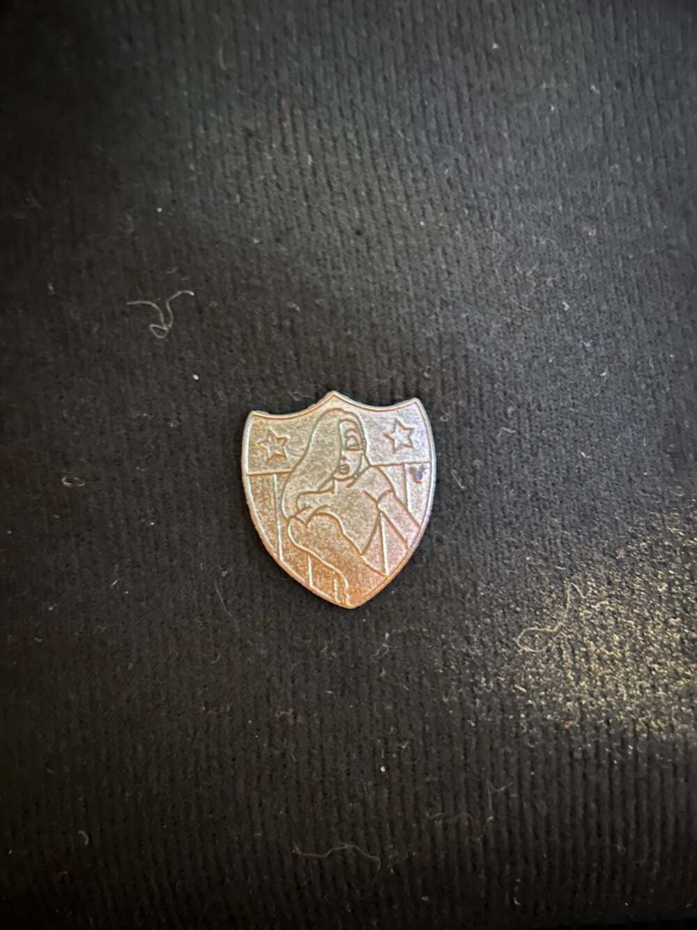 Disney Parks Hidden Mickey Jessica Rabbit Shield Chaser Pin